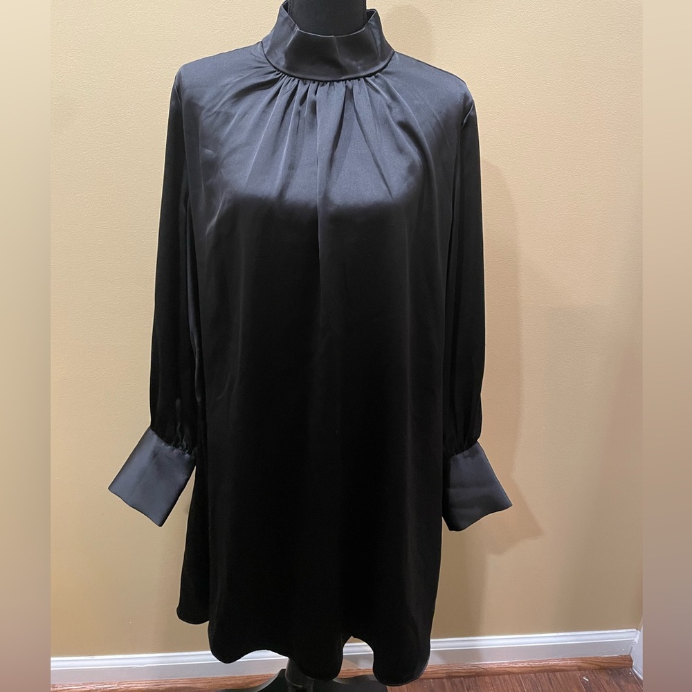 Corporate Goth Dark Academia Wednesday Addams Lana Del Rey Black Dress Large